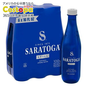 yő2000~OFFN[|zyAJEH}[gizTgK XeB XvO EH[^[ 16 tʃIX 6 pbN vX`bN {g Saratoga Still Spring Water, 16 fl oz, 6 Pack Plastic Bottles y