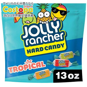 �y�|�C���gUP��2��20��-�z�W�����[�����`���[ �A�\�[�g �g���s�J���t���[�c���n�[�h�L�����f�B 13 �I���X Jolly Rancher Assorted Tropical Fruit Flavored Hard Candy, Resealable Bag 13 oz �y�����񂹏��i�z�y��