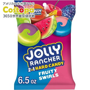 yő2000~OFFN[|zyAJEH}[gizW[`[ 2-in-1 t[cn[hLfB 6.5IX Jolly Rancher 2-in-1 Fruit Flavored Hard Candy, Bag 6.5 oz y񂹏izy