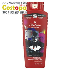 yAJEH}[gizI[hXpCX 2 in 1 {fBtFCXEHbV obg} ubN`F[iCgtH[ 24IX Old Spice 2 in 1 Body and Face Wash Batman Black Cherry and Nightfal