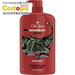yő2000~OFFN[|zyAJEH}[gizI[hXpCX {fBEHbV tH[ hSuXg 33.4IX Old Spice Body Wash for Men Dragonblast 33.4 oz y񂹏izy