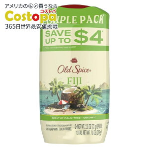 yAJEH}[giz[3Zbg]I[hXpCX jpfIhg tBW[Y p[c[ 2.6IX Old Spice Antiperspirant Deodorant for Men in Fiji with Palm Tree 2.6oz (3 Pack) y