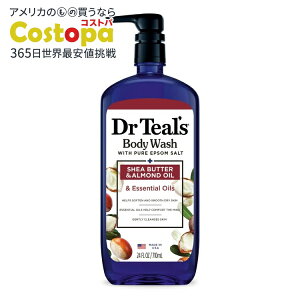 yAJEH}[gizhN^[eB[Y {fBEHbV sAGv\\g VAo^[A[hz 24tʃIX Dr Tealfs Body Wash with Pure Epsom Salt Shea Butter & Almond 24 fl oz 