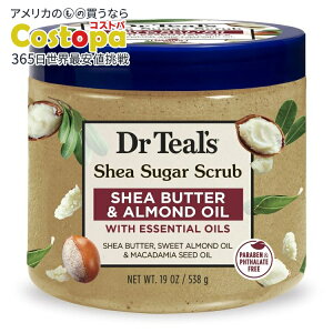 yAJEH}[gizhN^[eB[Y VAVK[{fBXNu VAo^[ A[hIC GbZVICz 19IX Dr Teal's Shea Sugar Body Scrub Almond Oil and Essential Oi