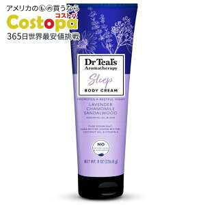 yAJEH}[gizhN^[eB[Y {fBN[ x_[ J~[ T_Ebhz 8tʃIX Dr Teal's Aromatherapy Sleep Body Cream with Lavender Chamomile & Sandalwood 8 fl oz y