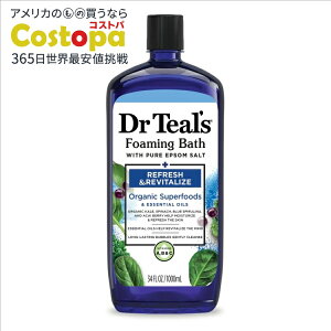 yAJEH}[gizhN^[eB[Y tbVoC^CY tH[~OoX Gv\\gX[p[t[hz 34IX Dr Teal's Foaming Bath with Epsom Salt and Superfood 34 f