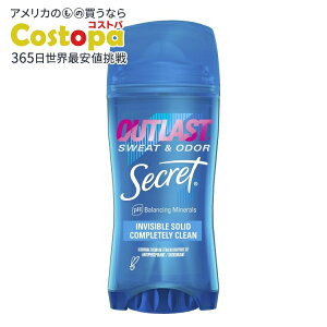 yAJEH}[gizV[Nbg AEgXg CrWu \bh fIhg Rv[g[N[ 2.6IX Secret Outlast Invisible Solid Antiperspirant Deodorant Completely Clean 2.6 o