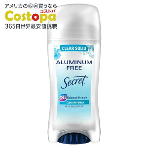 yXߋő勉MAX4000~OFFN[|zyAJEH}[gizV[Nbg A~jEt[ fIhg NA\bh EH[^[[ 2.4IX Secret Aluminum Free Deodorant Clear So