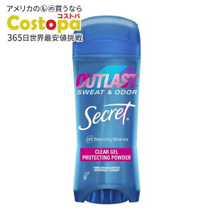 yő2000~OFFN[|zyAJEH}[gizV[Nbg AEgXg NAWF fIhg veNeBOpE_[ 3.4IX Secret Outlast Clear Gel Antiperspirant Deodorant Protect