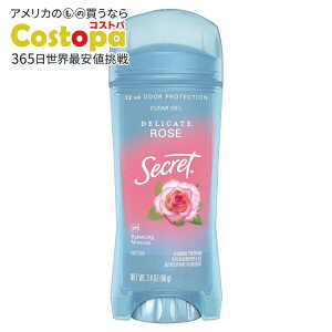 yő2000~OFFN[|zyAJEH}[gizV[Nbg NAWF fIhg p [Y̍ 3.4IX Secret Clear Gel Antiperspirant and Deodorant for Women Rose Scent 3.4 oz y