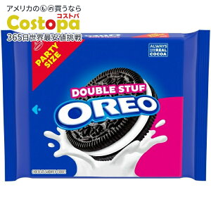 �I���I �_�u���X�^�b�t �`���R���[�g�T���h�C�b�`�N�b�L�[ �p�[�e�B�[�T�C�Y 24.95�I���X OREO Double Stuf Chocolate Sandwich Cookies, Party Size, 24.95 oz �y�����񂹏��i�z�y���킹�Ĕ��������z