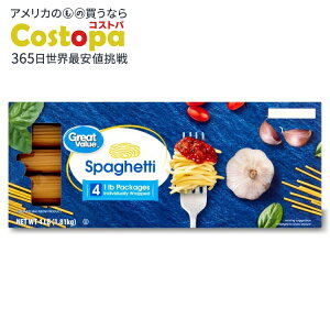 yő2000~OFFN[|zyAJEH}[gPBzO[go[ XpQbeBpX^ 1.81kg Great Value Spaghetti Pasta, 1 lb, 4 Count y񂹏izy킹Ĕz