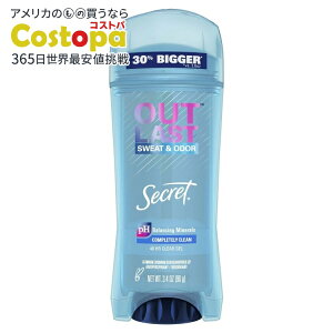 yAJEH}[gizV[Nbg AEgXg NAWF fIhg p Rv[g[N[ 3.4IX Secret Outlast Clear Gel Antiperspirant Deodorant for Women Completely Clean 3.4 