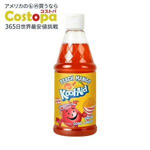 �N�[���G�C�h �X�m�[�R�[���V���b�v �s�[�`�}���S�[ 473ml Kool-Aid 16-Oz. Snow Cone Syrup, Peach Mango �y�����񂹏��i�z�y���킹�Ĕ��������z