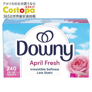 yő2000~OFFN[|zyAJEH}[giz_Ej[ _ @pV[g GCvtbV̍ 240 Downy Fabric Softener Dryer Sheets April Fresh Scent 240 Count y񂹏