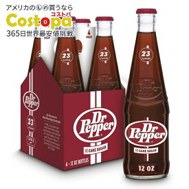 【ポイントUP★2日20時-】ドクターペッパー 355ml 4パック DR PEPPER GLS 12OZ 4PKX6 RETRO 【お取り寄せ商品】【合わせて買いたい】