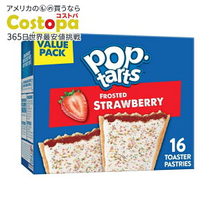 yAJEH}[giz|bv^g |bv^[c tXebhXgx[ g[X^[yXg[ 768gi16j Pop-Tarts Frosted Strawberry Toaster Pastries Foods,27 oz (16 Count) y