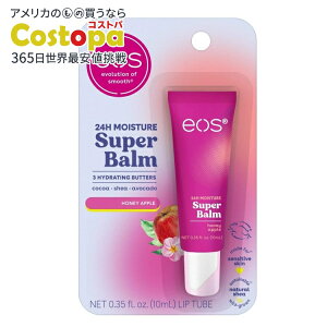 yAJEH}[gizCIX 24ԃCX`[ X[p[o[ nj[Abv bvX[sO}XN 0.35tʃIX eos 24HR Moisture Super Balm Honey Apple Lip Sleeping Mask 0.35 fl oz y