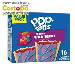 yAJEH}[giz|bv^g |bv^[c tXebh Chx[ g[X^[yXg[ 768gi16j Pop-Tarts Frosted Wild Berry Toaster Pastries, 27 oz (16 Count) y񂹏