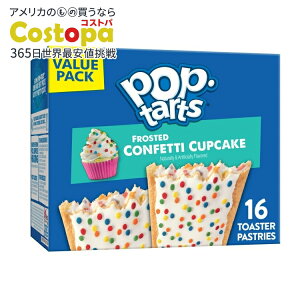 yAJEH}[giz|bv^g |bv^[c tXebhRtFbeBJbvP[L g[X^[yXg[ 768gi16j Pop-Tarts Frosted Confetti Cupcake Toaster Pastries, 27 oz (16 Count