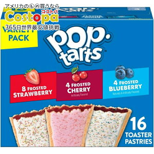 yAJEH}[giz|bv^g |bv^[c oGeBpbN g[X^[yXg[ 768gi16j Pop-Tarts Variety Pack Toaster Pastries, 27 oz (16 Count) y񂹏iz