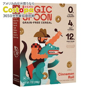 yAJEH}[giz}WbNXv[ Vi[ OCt[ VA 198g Magic Spoon Cinnamon Roll Grain-Free Breakfast Cereal, 7 oz Box y񂹏izy킹Ĕz