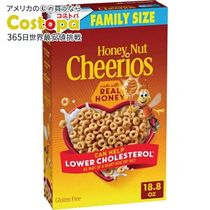 yAJEH}[giz`FIX nj[ibc Oet[VA t@~[TCY 532g Cheerios Honey Nut Cheerios Gluten Free Cereal, Family Size, 18.8 oz y񂹏izy킹Ĕ