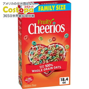 yAJEH}[giz`FIX t[eB[ Oet[ VA t@~[TCY 521g Cheerios Fruity Gluten Free Breakfast Cereal, Family Size, 18.4 oz y񂹏izy킹Ĕ
