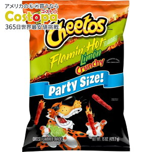 yAJEH}[giz`[gX `[Y tC~zbgXibN 425.2g Cheetos Cheese Flamin Hot Limon Flavored Snacks, 15 oz Bag y񂹏izy킹Ĕz