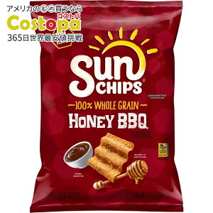 �y�|�C���gUP��2��20��-�z�T���`�b�v�X �S�������X�i�b�N�`�b�v�X �n�j�[BBQ 198.4g SunChips Whole Grain Snack Chips, Honey BBQ, 7 oz Bag �y�����񂹏��i�z�y���킹�Ĕ��������z