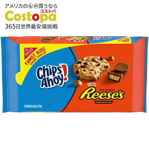 �y�A�����J�E�H���}�[�g�i�z�`�b�v�X �A�z�C�I���[�V�[�Y �s�[�i�b�c�o�^�[�J�b�v �N�b�L�[ �t�@�~���[�T�C�Y 403g CHIPS AHOY! Cookies with Reese�fs Peanut Butter Cups, Family Size, 14.25 oz �y�����񂹏�
