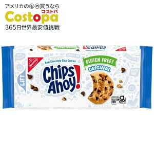 yAJEH}[giz`bvX AzCIIWi N`[ Oet[ `R[g`bvNbL[ 263g CHIPS AHOY! Original Crunchy Gluten Free Chocolate Chip Cookies, 9.31 oz y