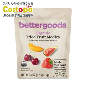 yő2000~OFFN[|zyAJEH}[gPBzx^[ObY I[KjbNhCt[ch[ 6IX bettergoods Organic Dried Fruit Medley, 6 oz y񂹏izy킹Ĕz
