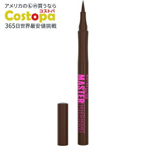 �y�A�����J�E�H���}�[�g�i�z���C�x���� �A�C�X�^�W�I �}�X�^�[ �v���T�C�X �I�[���f�C ���L�b�h�A�C���C�i�[ ���C�N�A�b�v �t�H���X�g�u���E�� Maybelline EyeStudio Master Precise All Day Liquid Eyeliner