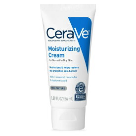 【アメリカウォルマート品】セラヴィ モイスチャライジング クリーム トラベルサイズ 56ml CeraVe Moisturizing Cream Travel Size Face Moisturizer & Body Lotion 1.89 oz 【お取り寄せ商品】