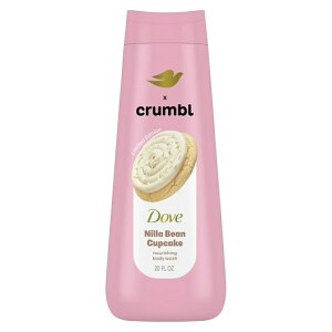 yAJEH}[giz_ Nu CX`CWO Lbh {fBEHbV jr[ JbvP[L 567ml Dove Crumbl Moisturizing Liquid Body Wash Nilla Bean Cupcake, 20 oz y