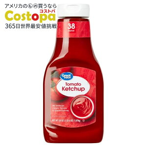 �y�E�H���}�[�g�u�����h�z�O���[�g�o�����[ �g�}�g�P�`���b�v 1.08kg Great Value Tomato Ketchup, 38 oz �y�����񂹏��i�z