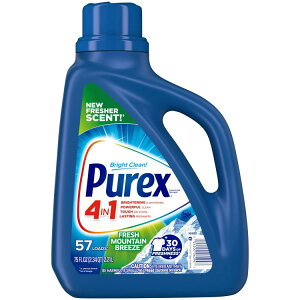 yAJEH}[gizs[bNX t̐p }Eeu[Y 2.2L 57 Purex Liquid Laundry Detergent, Mountain Breeze , 75 fl oz, 57 Loads y񂹏iz