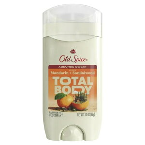 yAJEH}[gizI[hXpCX SgpfIhg A~jEt[ }_T_Ebh̍ 85g Old Spice Whole Body Aluminum Free Total Body Deodorant, Mandarin + Sandalwood S