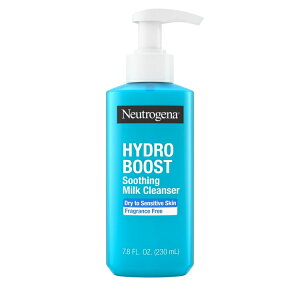yAJEH}[gizj[gW[i nChu[Xg X[WO ~N tFCVNU[ tFCXEHbV 230ml Neutrogena Hydro Boost Soothing Milk Facial Cleanser, Face Wash, 7.8 oz 