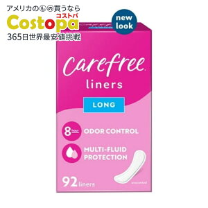 �y�|�C���gUP��2��20��-�z�P�A�t���[ �p���e�B���C�i�[ �����O �t���b�g ������ 92�� Carefree Regular Panty Liners, Long, Flat, Unscented, 8 Hour Odor Control, 92 Ct �y�����񂹏��i�z