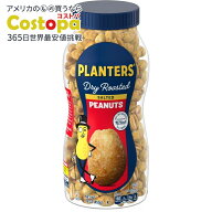 プランターズ ドライロースト ソルテッドピーナッツ 453g Planters Dry Roasted Salted Peanuts, 16 oz …