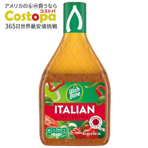 �E�B�b�V���{�[�� �C�^���A�� �T���_�h���b�V���O 1065mL Wish-Bone Italian Salad Dressing, 36 fl oz �y�����񂹏��i�z