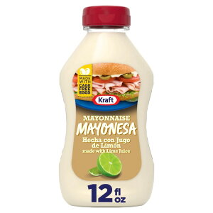 �N���t�g �}���l�[�Y ���C���ʏ`���� 354ml Kraft Mayonnaise Made with Lime Juice 12 fl oz �y�����񂹏��i�z
