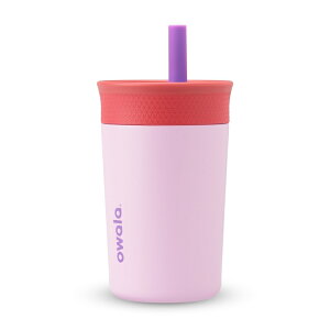 �I���� �L�b�Y �X�e�����X�^���u���[ ���C���b�N���P�b�g 355ml Owala Kids' Tumbler Stainless Steel 12oz Lilac Rocket �y�����񂹏��i�z