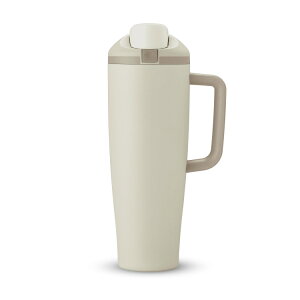 �I���� �t���[�V�b�v �ۗ�X�e�����X�^���u���[ ���C�g���[�g�[�X�e�b�h 1.18L Owala 40oz FreeSip Insulated Stainless Steel Tumbler - Lightly Toasted �y�����񂹏��i�z