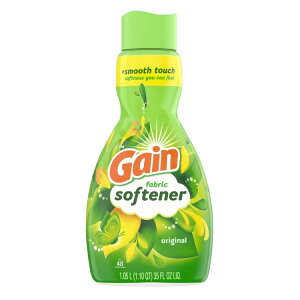 yAJEH}[gizQC t̏_ IWi̍ 48 1L Gain Laundry Liquid Fabric Softener, Original Scent, Fabric Conditioner, 35 fl oz, 48 Loads y񂹏izy킹Ĕz