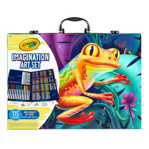 yAJEH}[gizN C}Wl[VA[gJ[OZbg 115_ GNtgLbg `EhGpA[gpi Crayola Imagination Art Coloring Set, 115 Pcs, Art & Cra