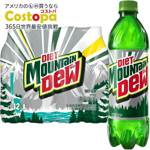 �_�C�G�b�g�}�E���e���f���[ �\�[�_�|�b�v 500ml �{�g��12�{�p�b�N Diet Mountain Dew Soda Pop, 16.9 fl oz , 12 Pack Plastic Bottles �y�����񂹏��i�z
