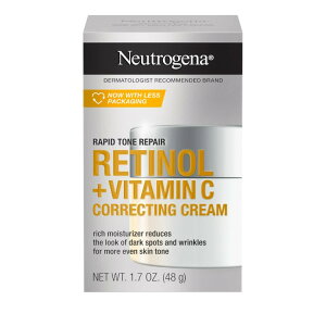 yAJEH}[gizj[gW[i sbhg[yA `m[{r^~C tFCXN[ 48g Neutrogena Rapid Tone Repair Retinol + Vitamin C Face Cream, 1.7 oz y񂹏iz